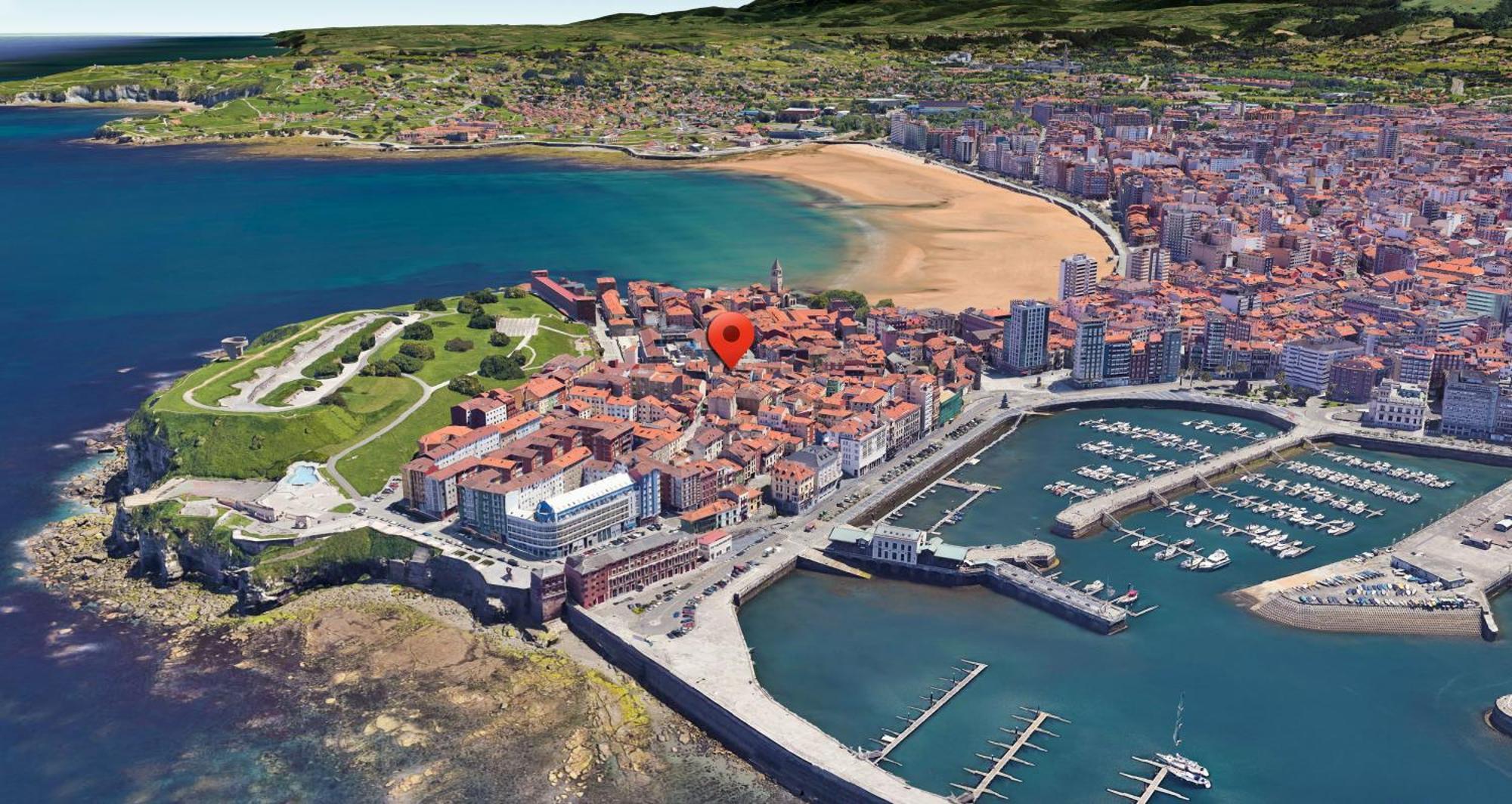 Cimavilla Rooms Gijón Buitenkant foto